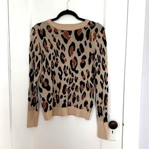 A new day cheetah print sweater